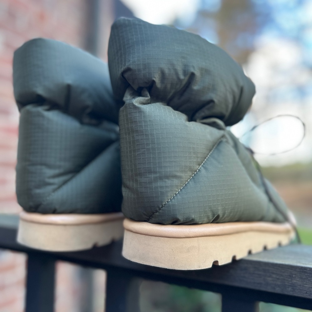 Louis Vuitton Dark Green Quilted Ankle Booties - Picture 5 of 7